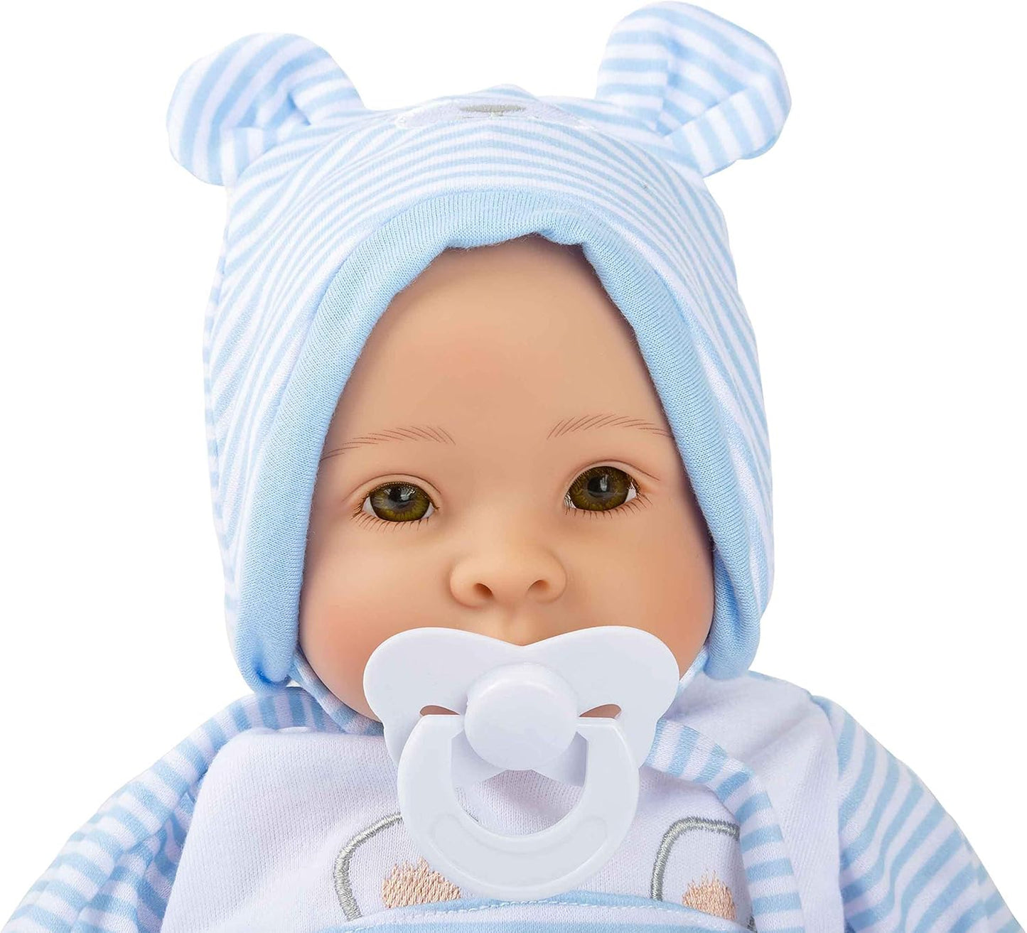 Puppe Lukas mit Zubehör: Schnuller & Kuscheldecke, Lukas