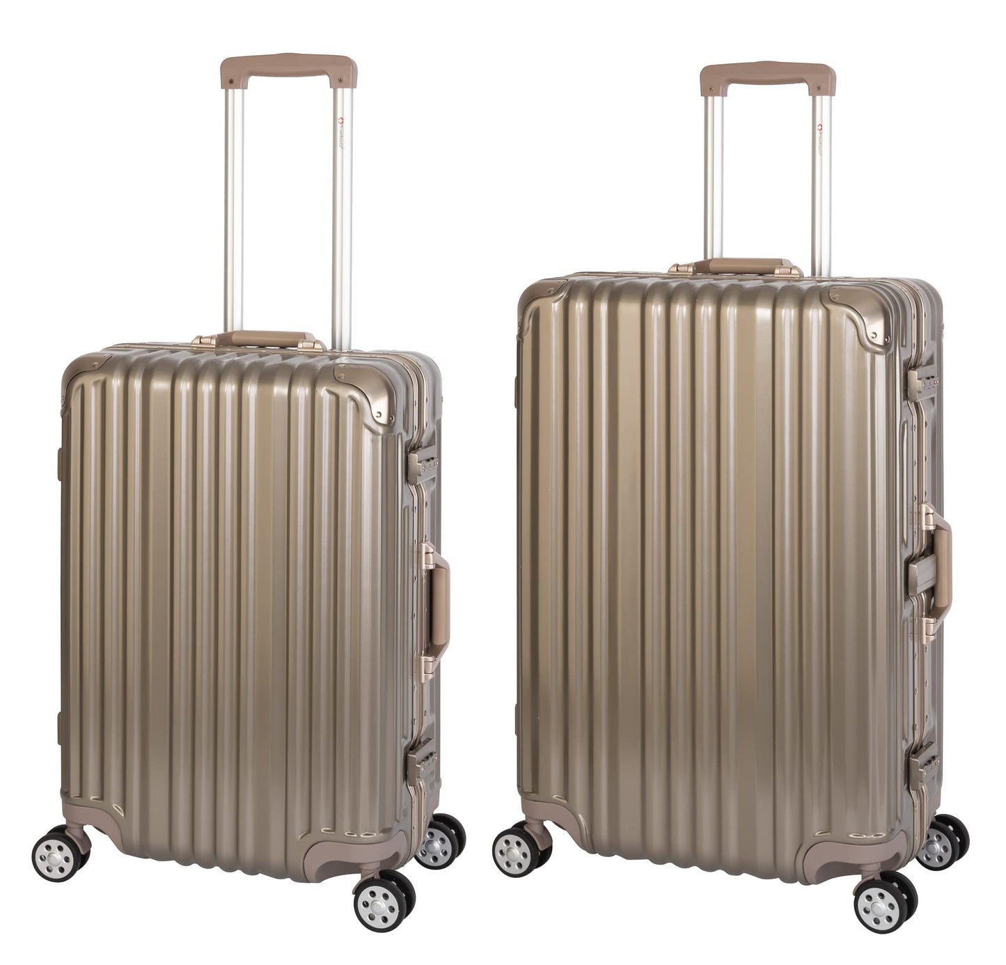 London 2-teiliges Kofferset, Gold Koffer-Set (M+L)