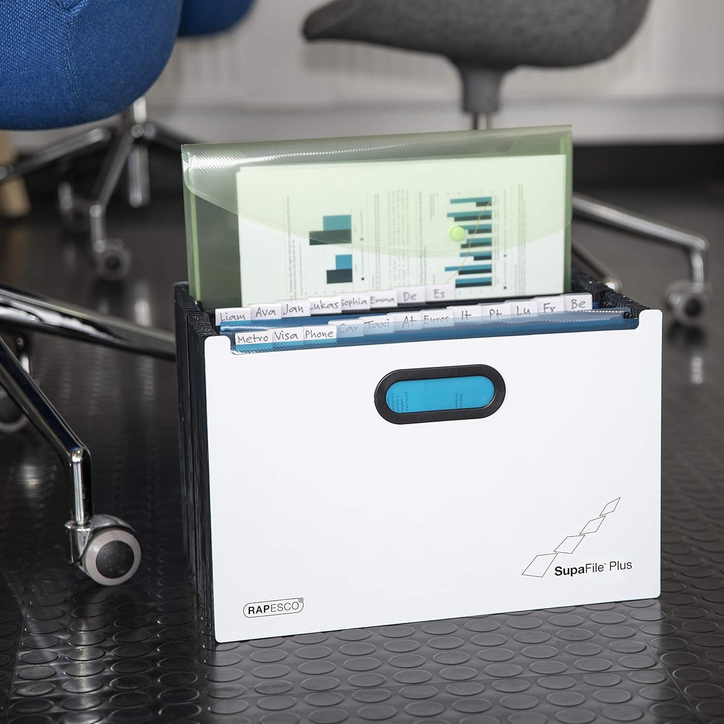 Desktop-Organizer SupaFile Plus, 26-teilige