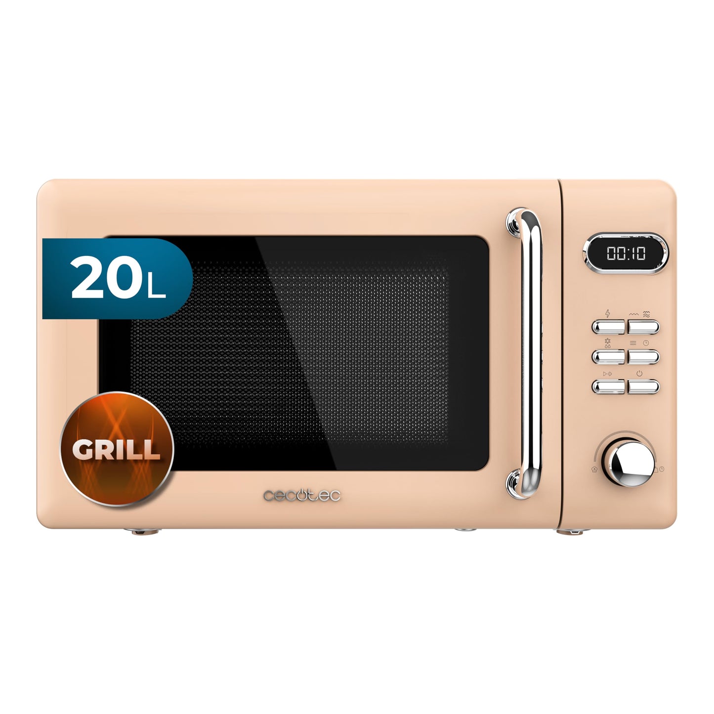 Digitale Mikrowelle mit Grill 01714, Digital | Grill Serie 51 Beige
