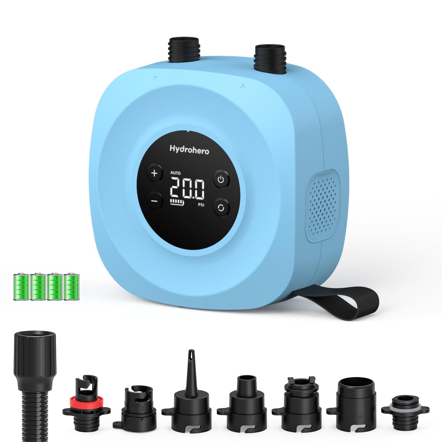 Elektrische SUP Pumpe, Blau