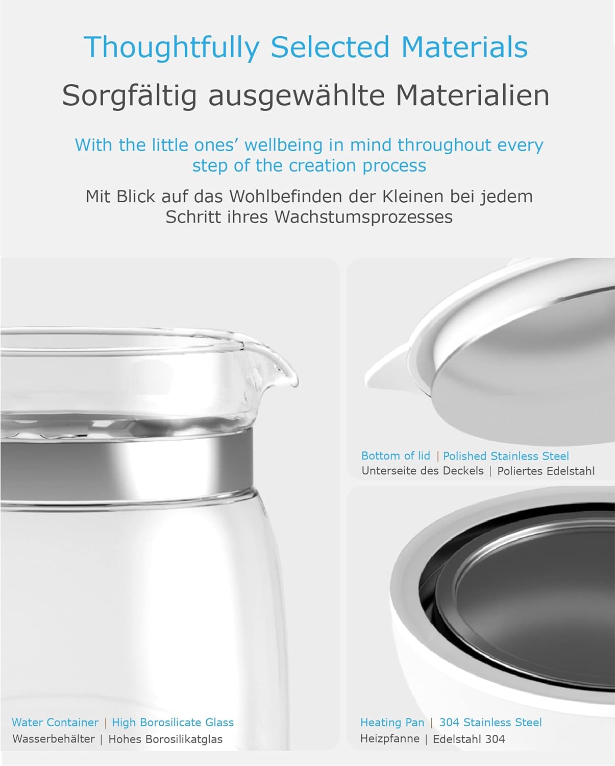 Babyflaschen-Zubereitungsmaschine EU1