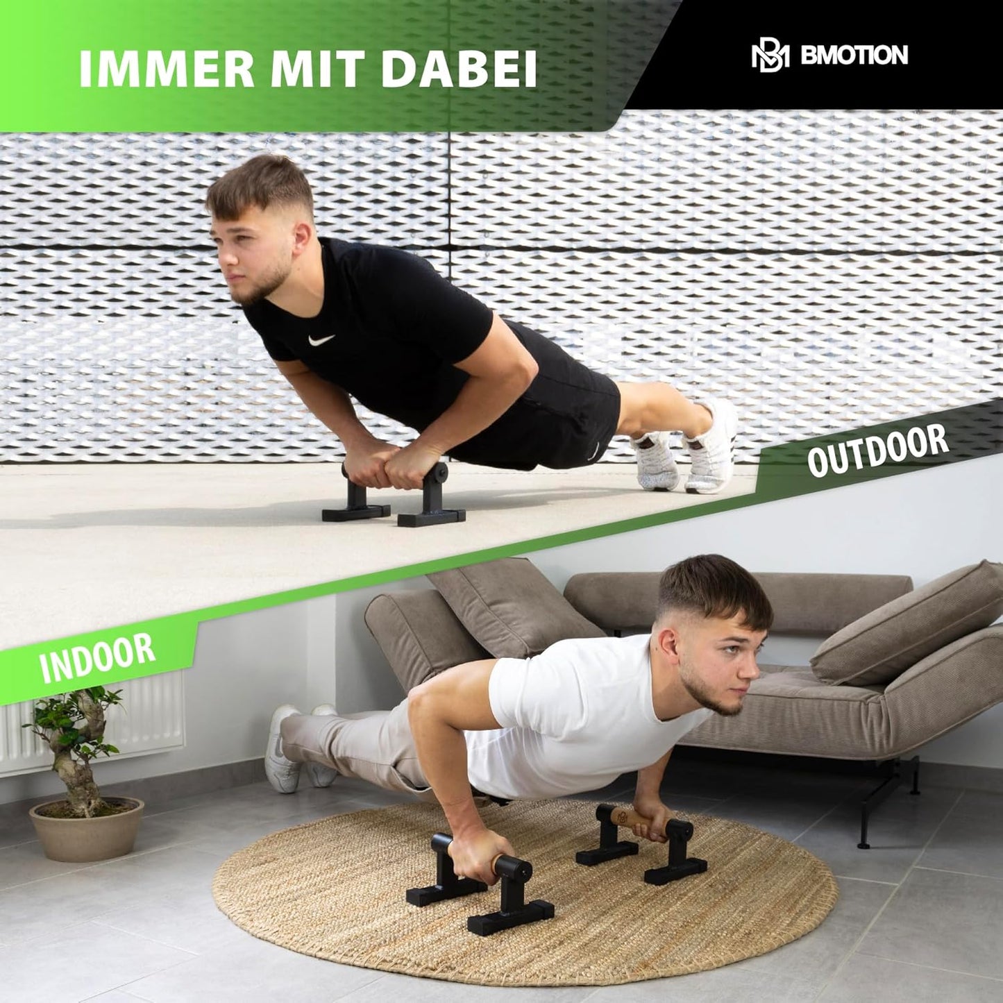 Parallettes Liegestützgriffe für Calisthenics Training