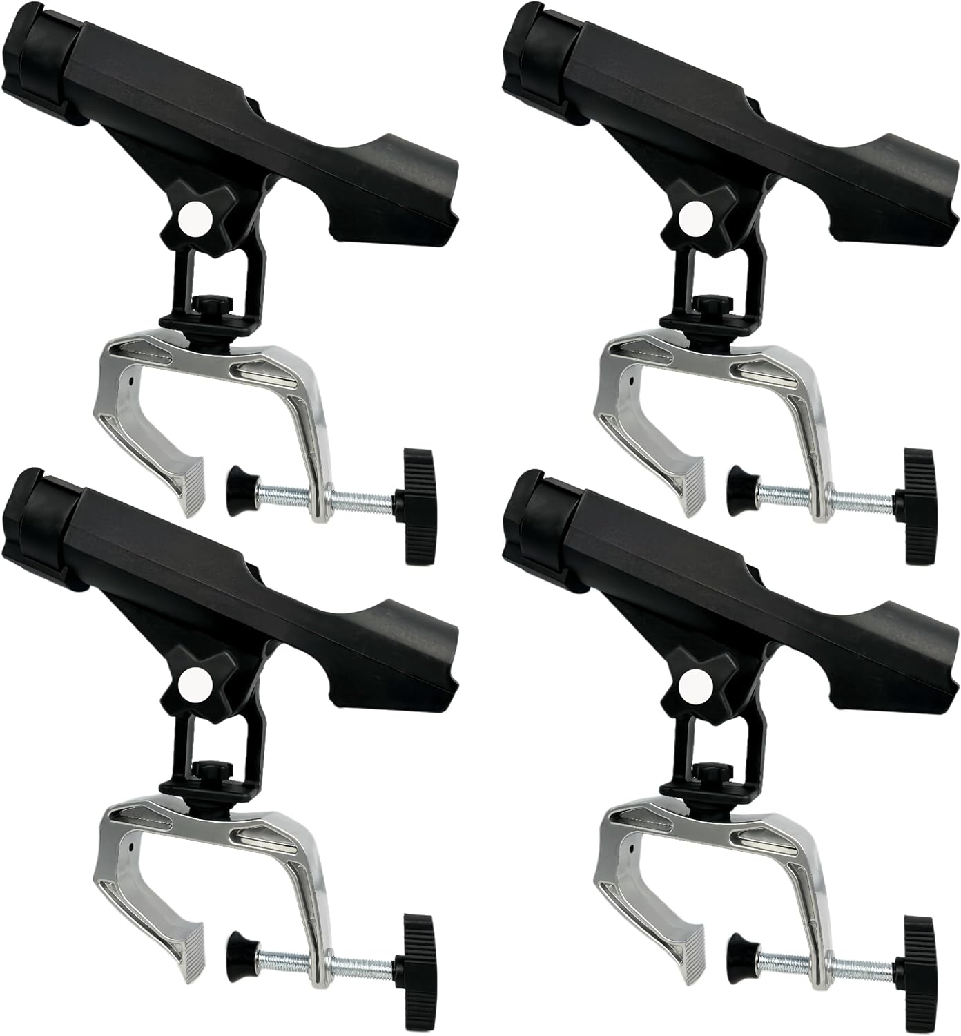 4-teiliges verstellbares Angler-Rutenhalter Set RH20, RH20, 4 Stück