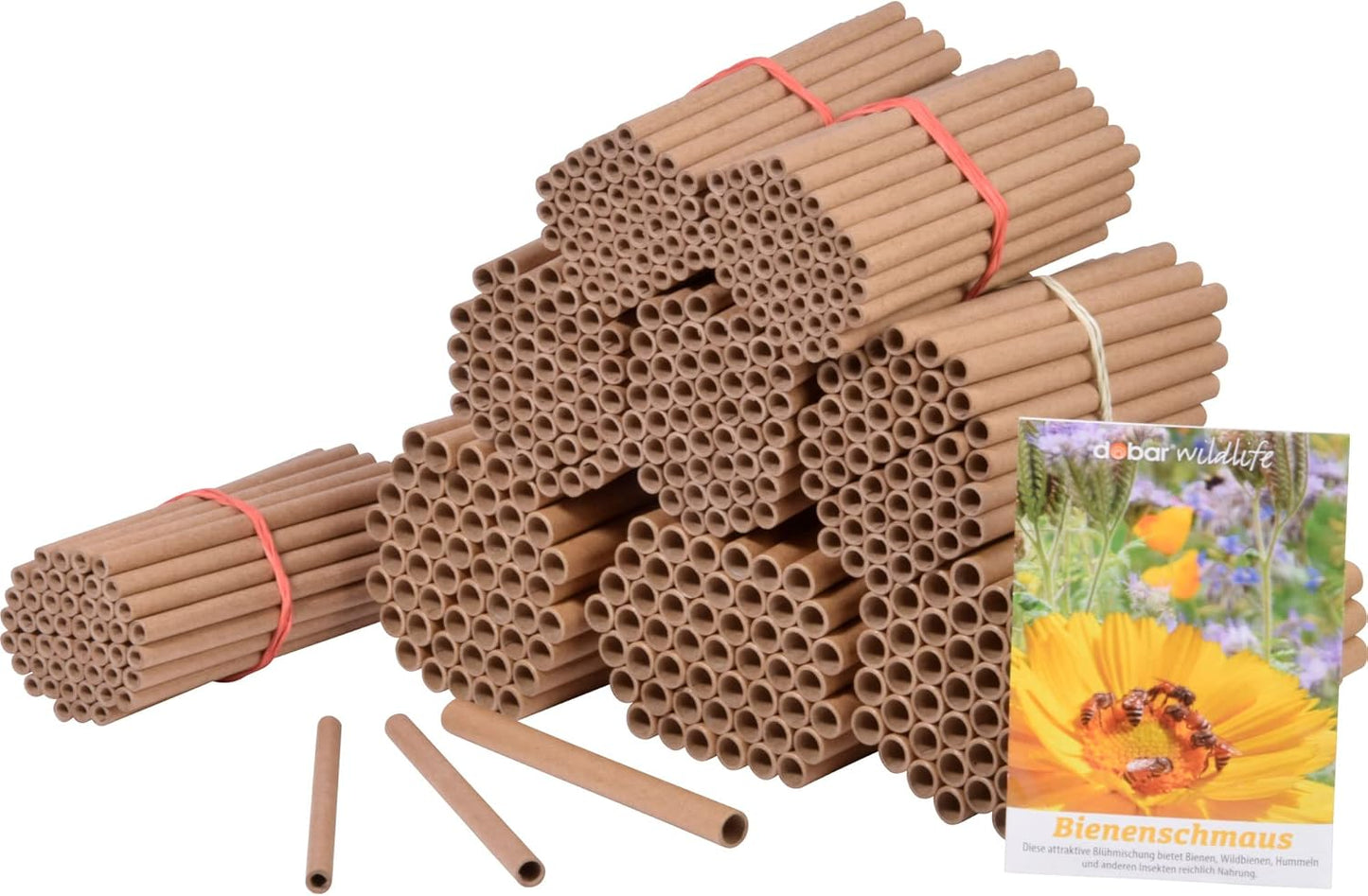 Pappröhrchen für Bienenhotels (450 Stück), Pappe