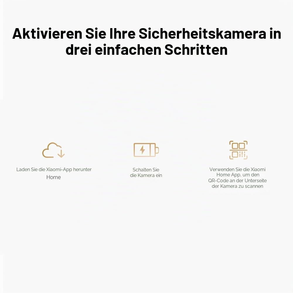 Überwachungskamera 2K Innen mit 360° Panorama, C301