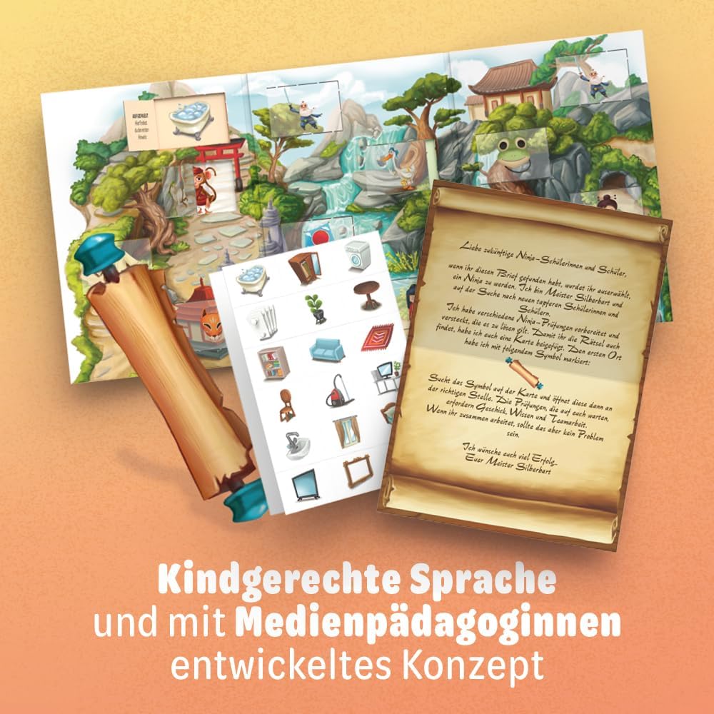 Die Ninjaprüfung - Schnitzeljagd für Kinder