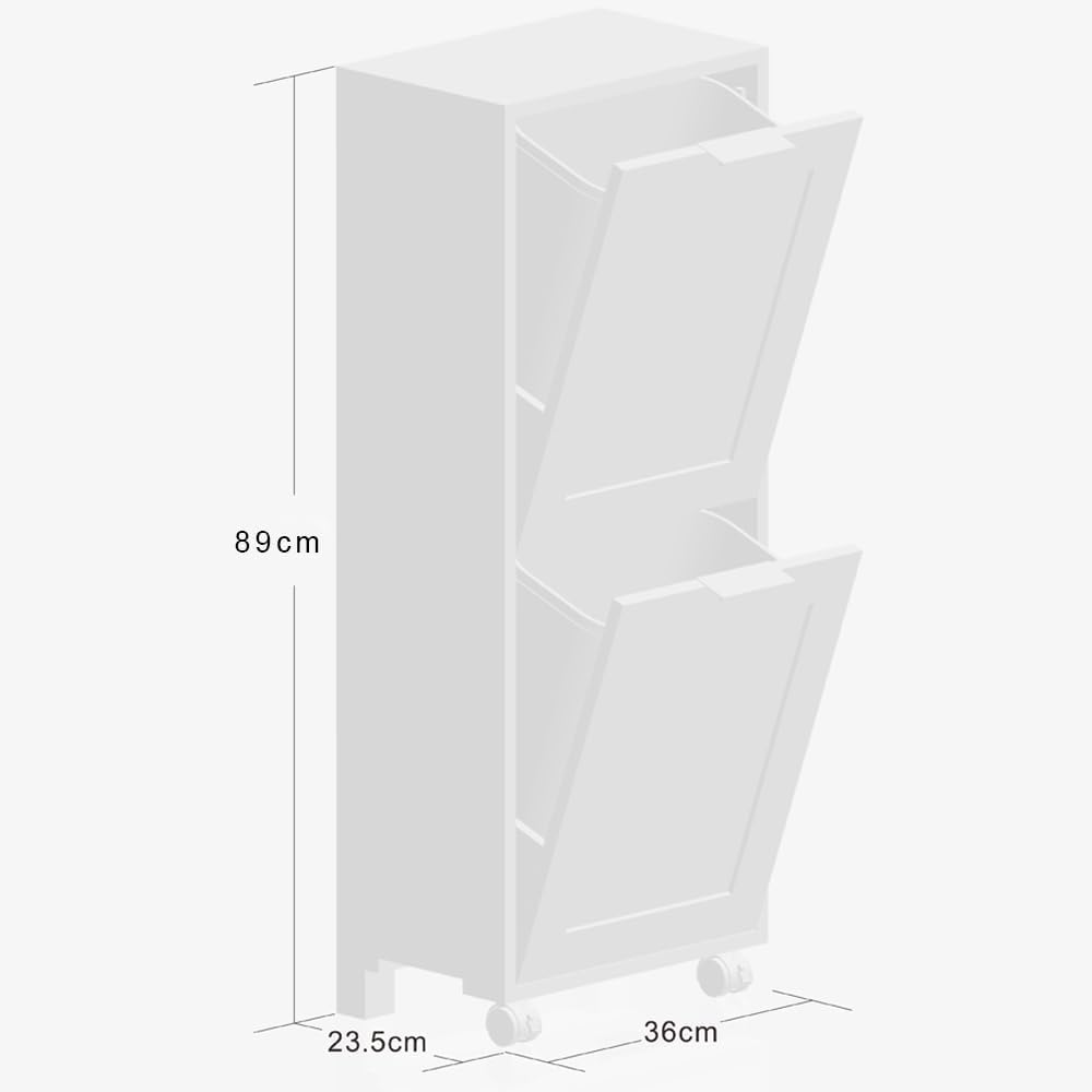 Univeralschrank mit Mülltrennsystem