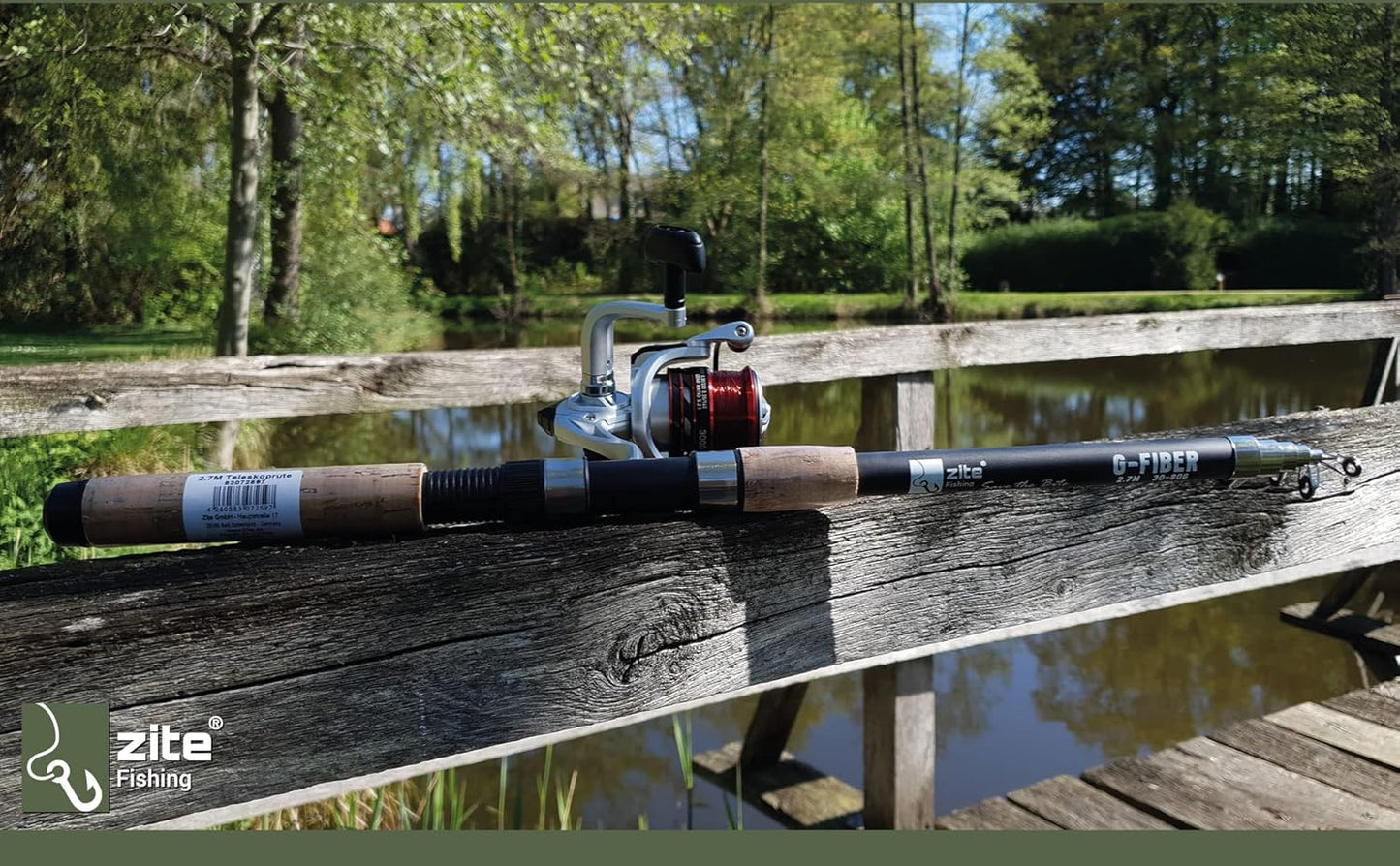 Angelset Allround Teleskoprute & Rolle