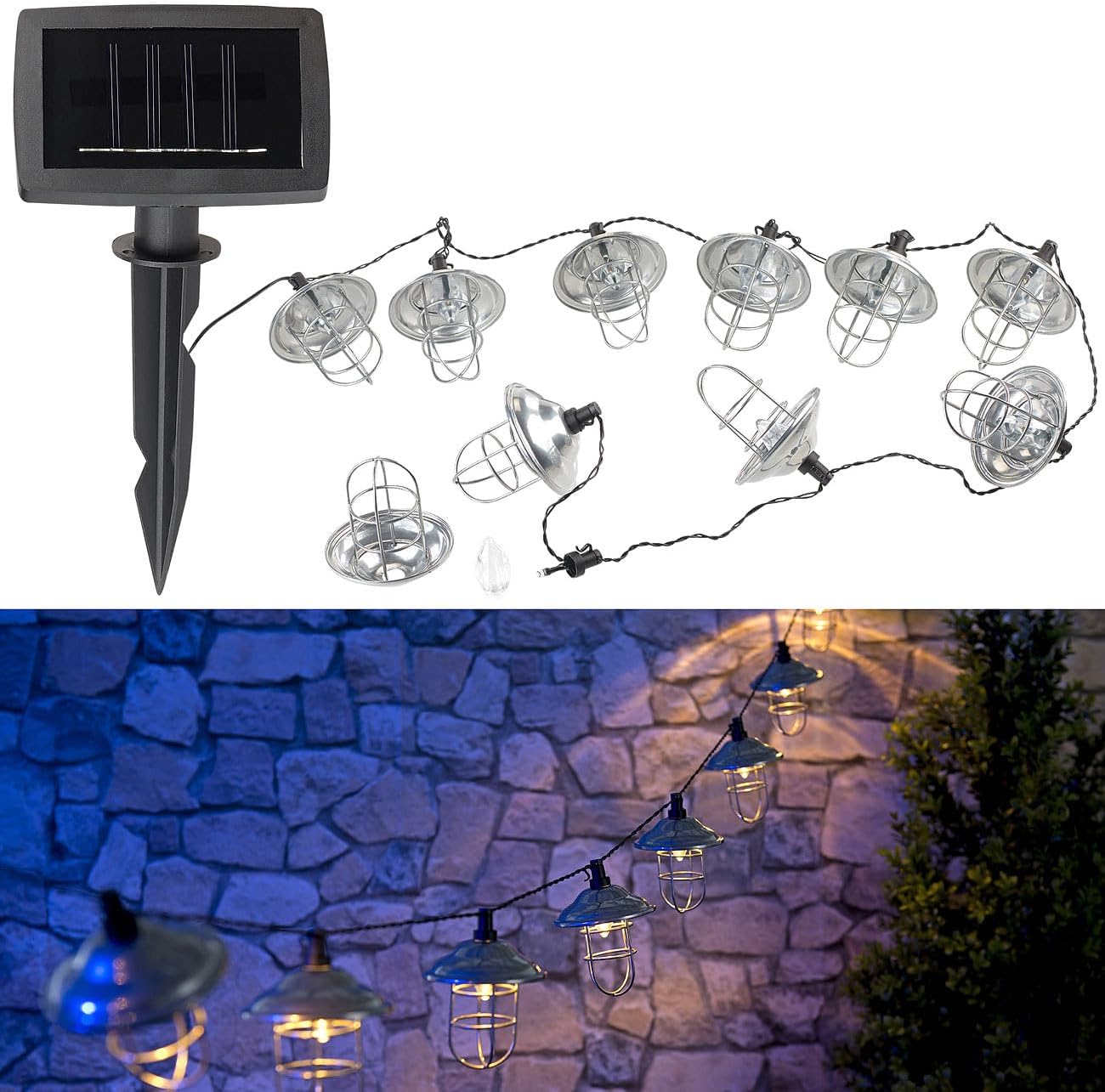 Solar-LED-Lichterkette