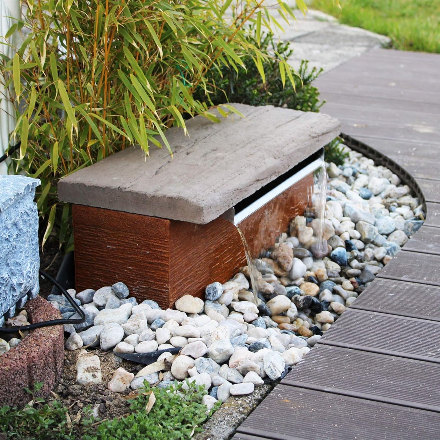Aquafall Wasserfall-Auslauf 20 cm, 20 CM Wasserfall