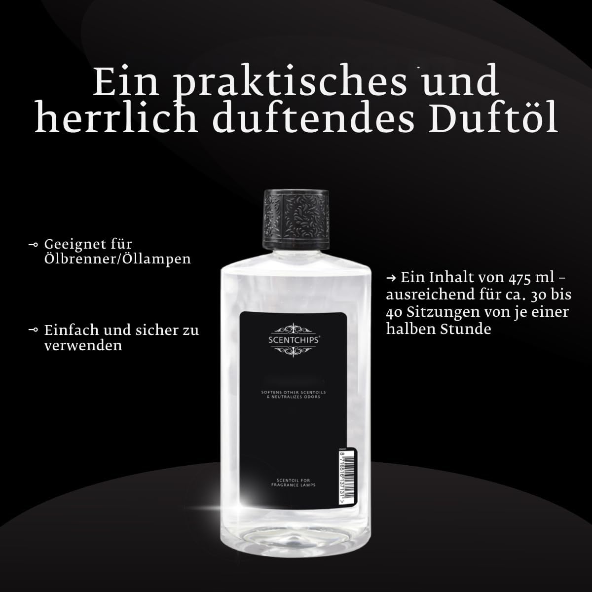 Duftöl After Night für Diffuser & Duftlampen, After Night 475 ml (1er Pack)