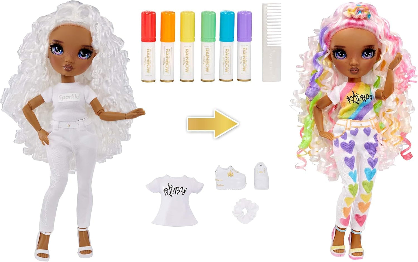Rainbow High Color & Create, Series 1 Lila Augen