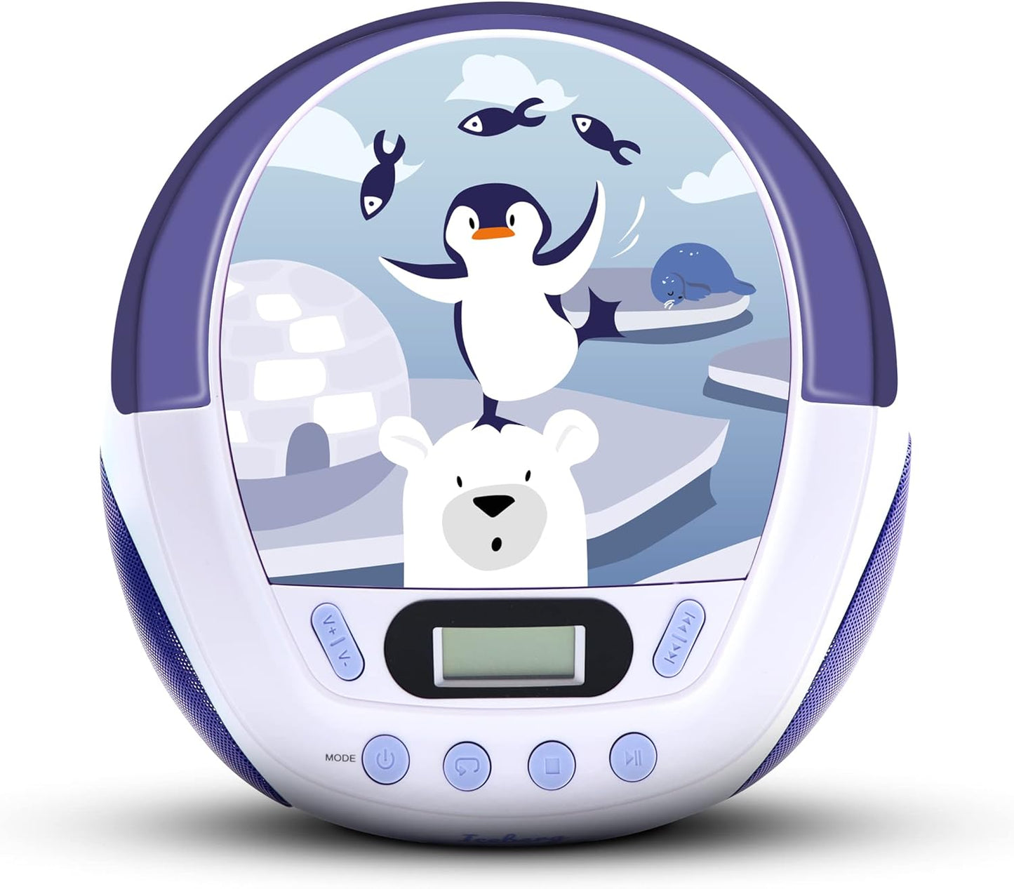 Iceberg CD-Player für Kinder, blau