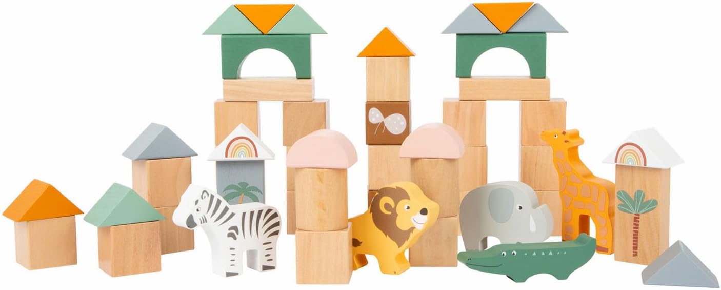 Safari, Holzbausteine