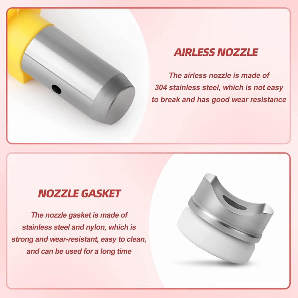 6-teiliges Airless Farbdüsen-Set