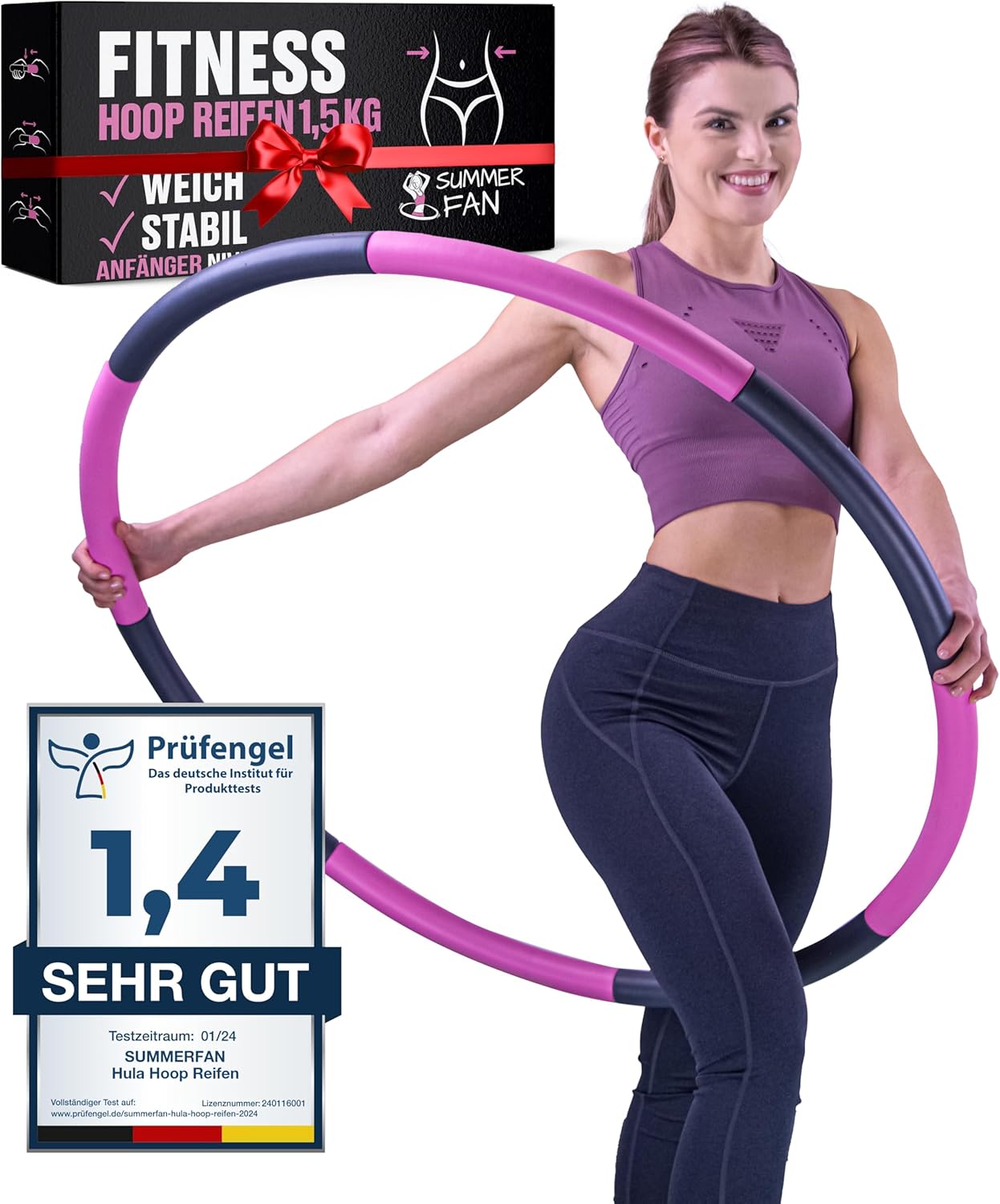 Hula Hoop Reifen für Anfänger, Sport
