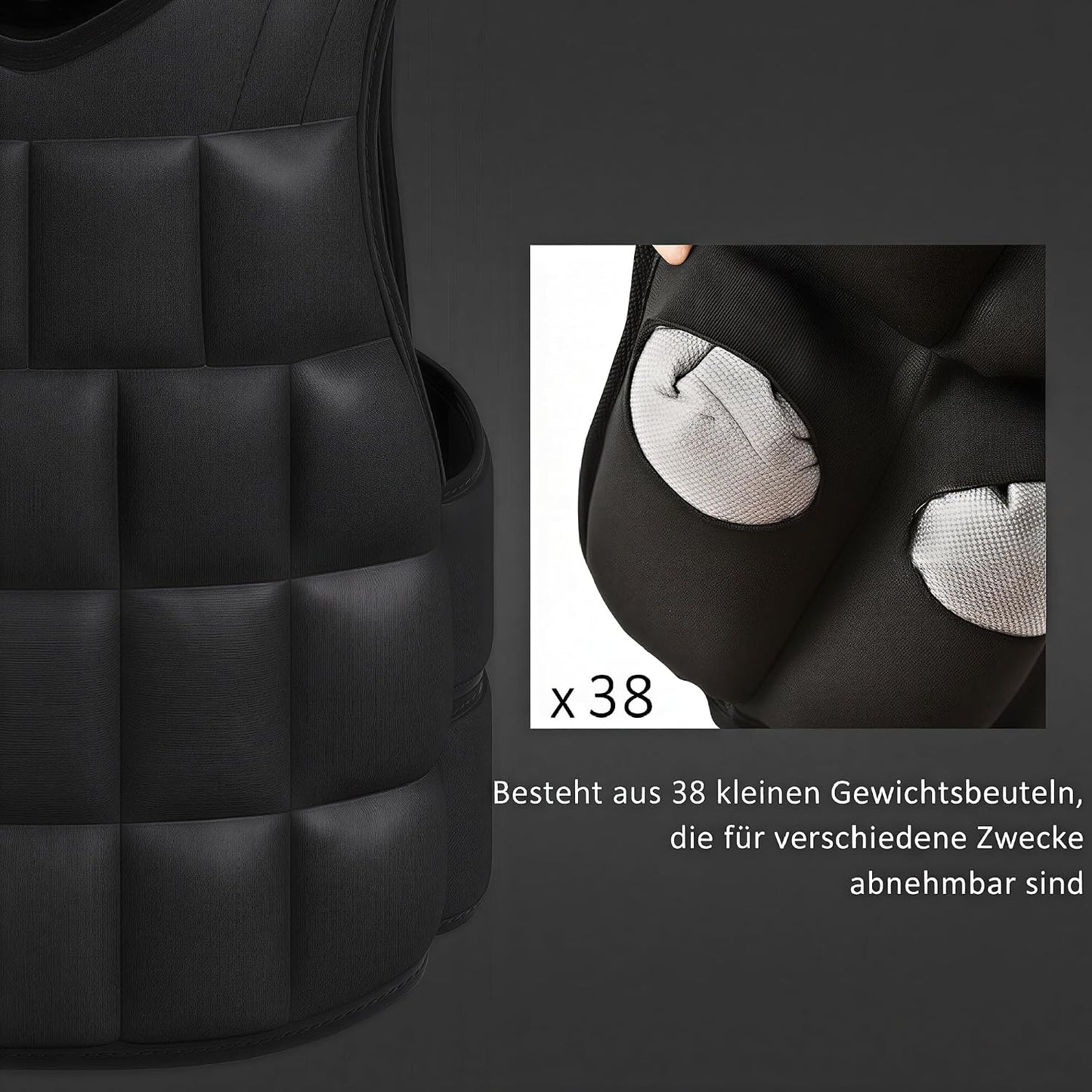 Gewichtsweste, 20 kg