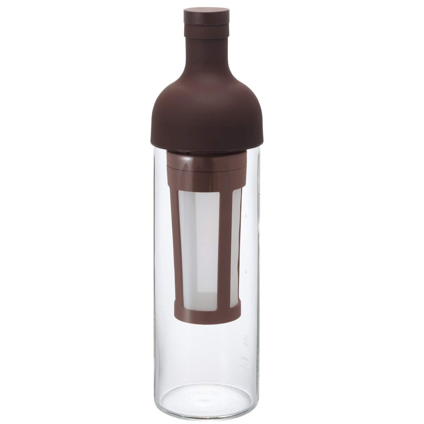 Filter in Coffee Bottle für Coldbrew, 650 ml Braun