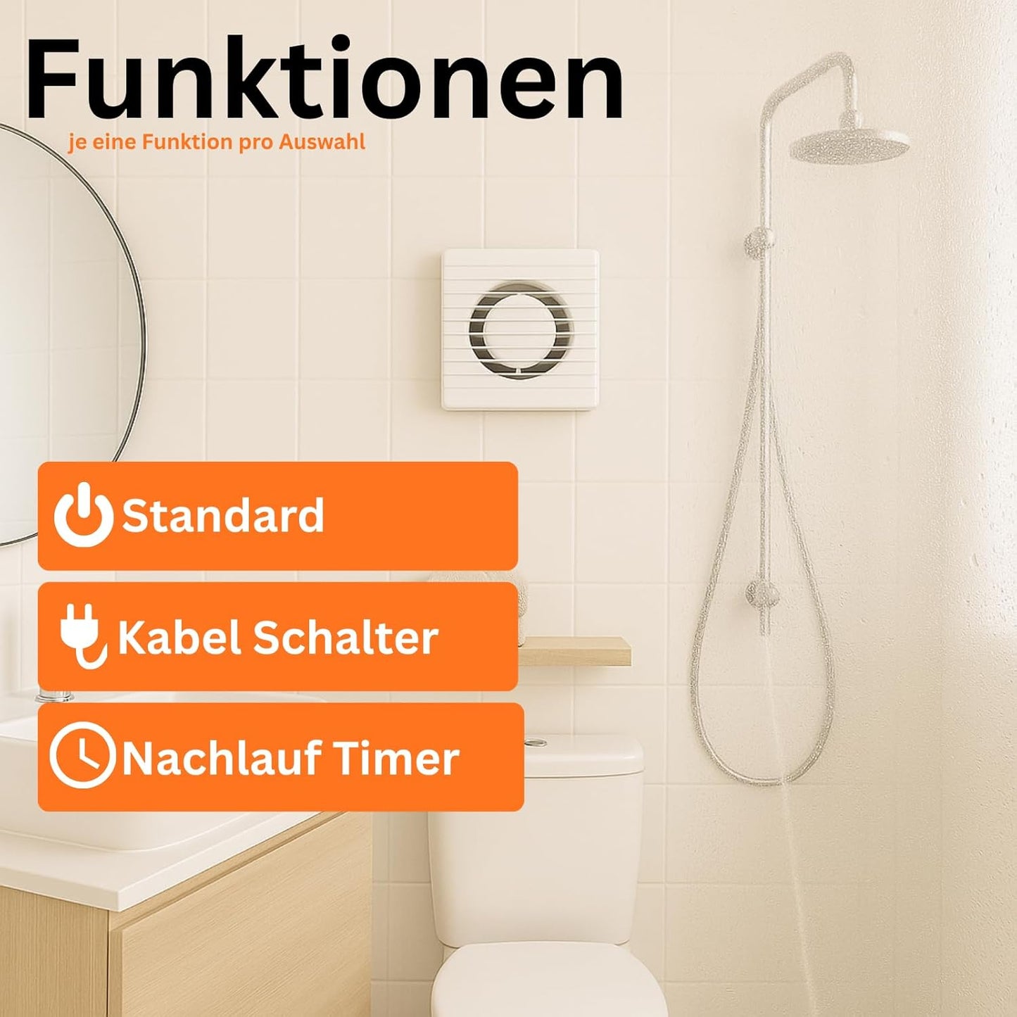 Badlüfter, Standard