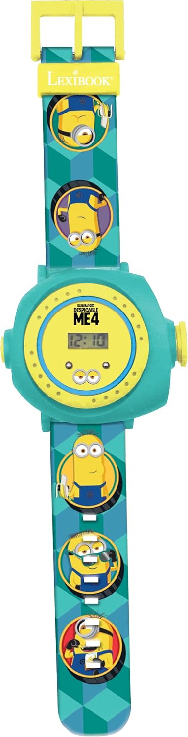 Projektionsuhr mit Minions-Bildern für Kinder, Ich - Einfach unverbesserlich