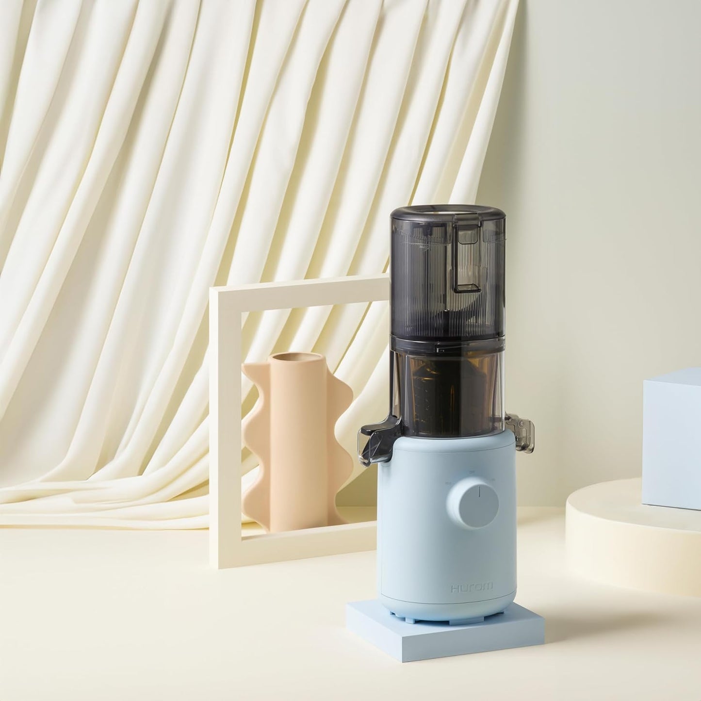 Slow Juicer H310 mit Siebfilter, Sky Blue