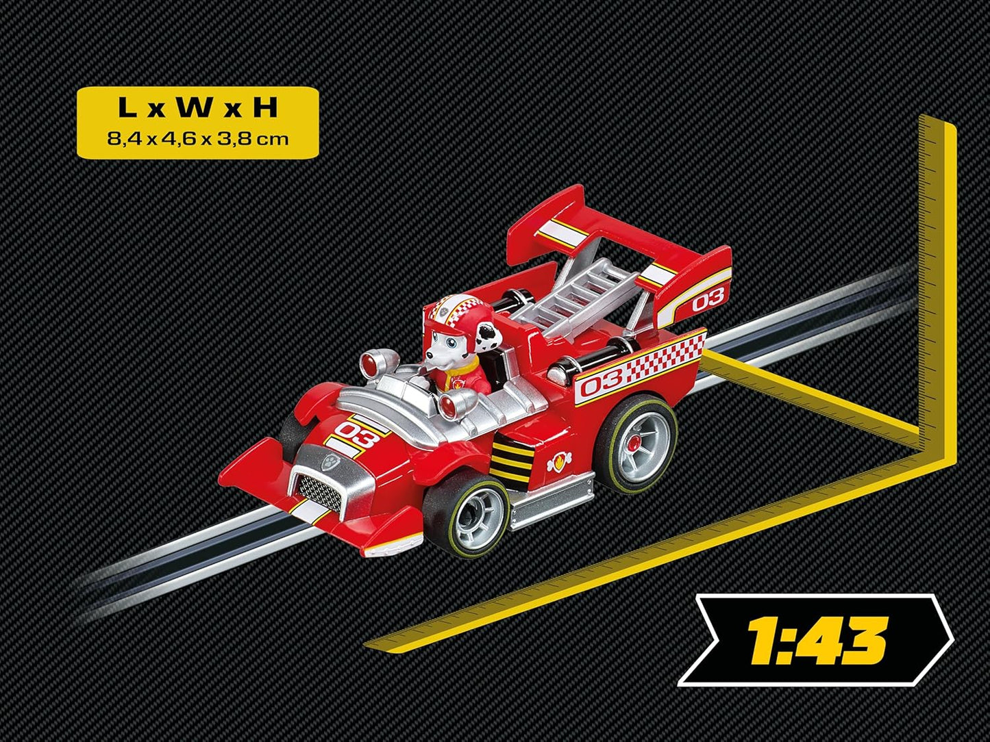 Rennwagen - Paw Patrol Marshall