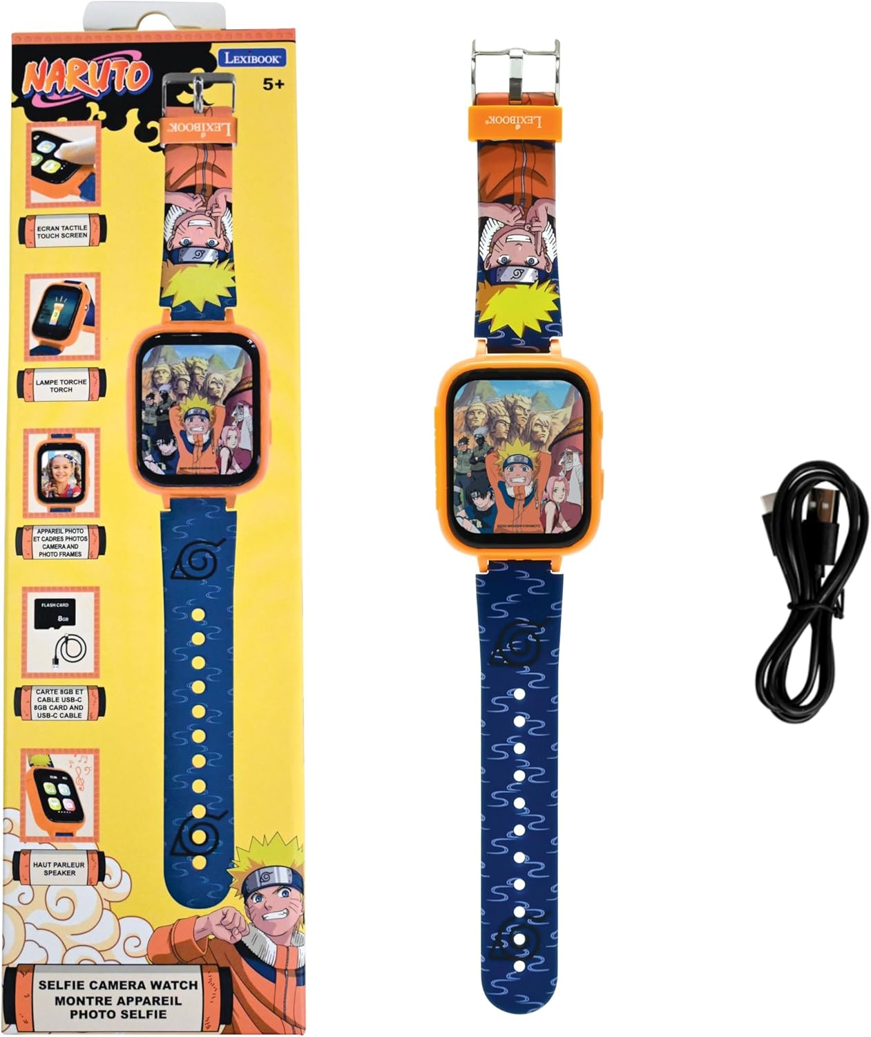 Naruto Smartwatch für Kinder, Naruto