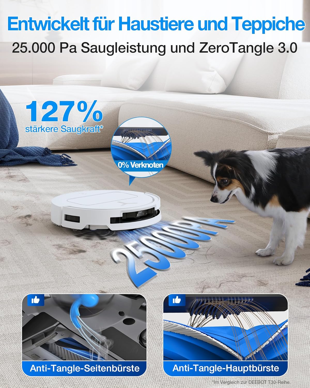 DEEBOT T50 Omni Saug- und Wischroboter