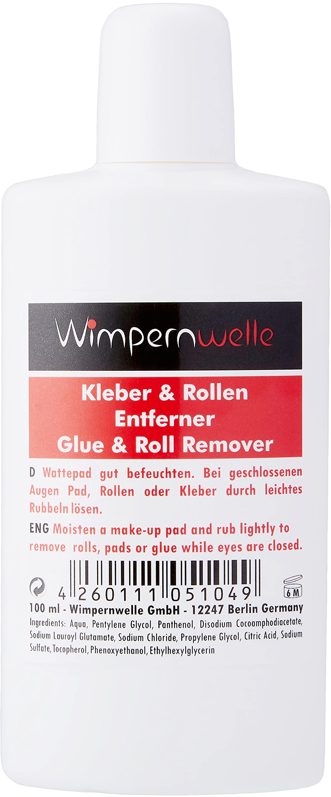 Rollen-Entferner für selbstklebende Wimpernrollen