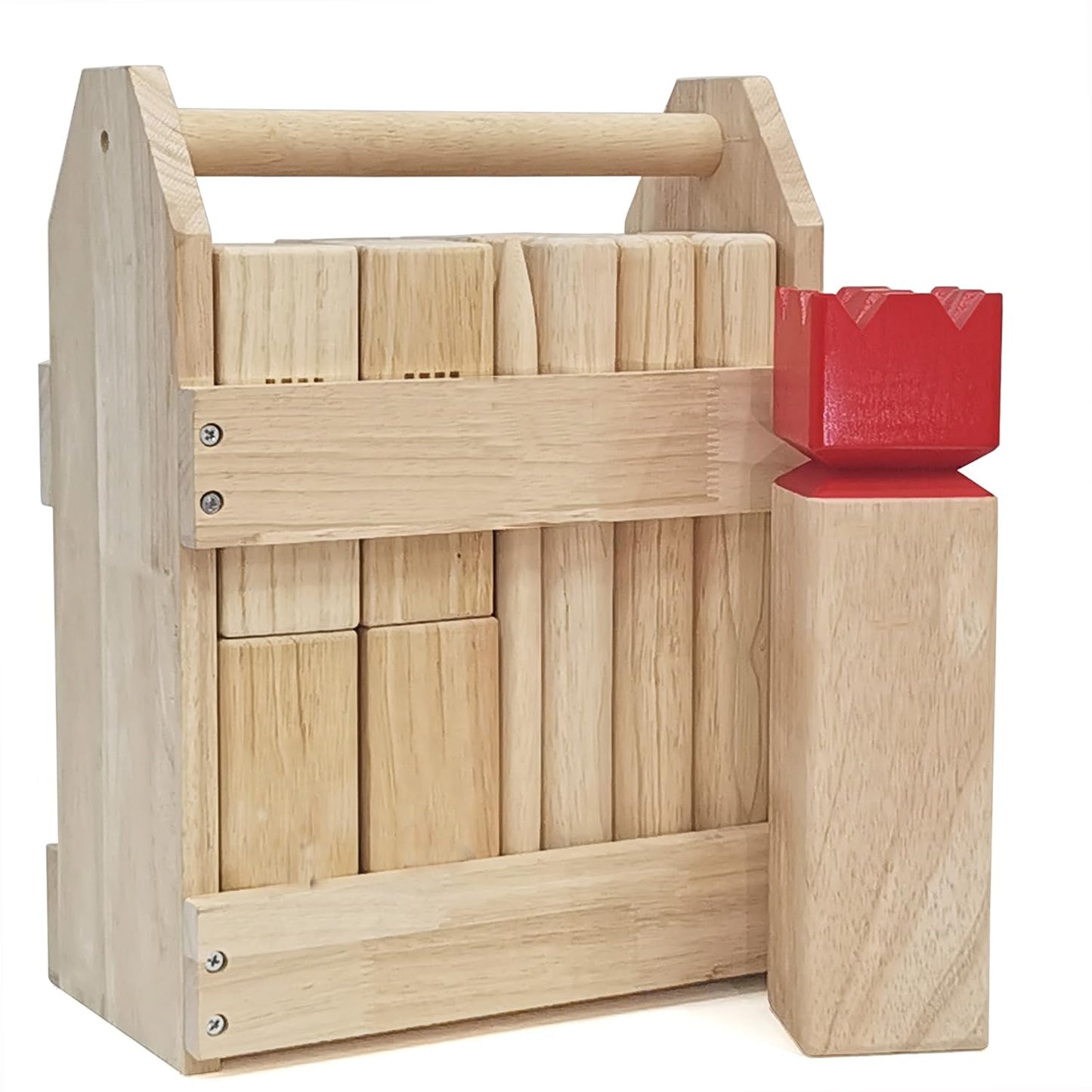 Kubb Wurfspiel, Red King Regulation Size
