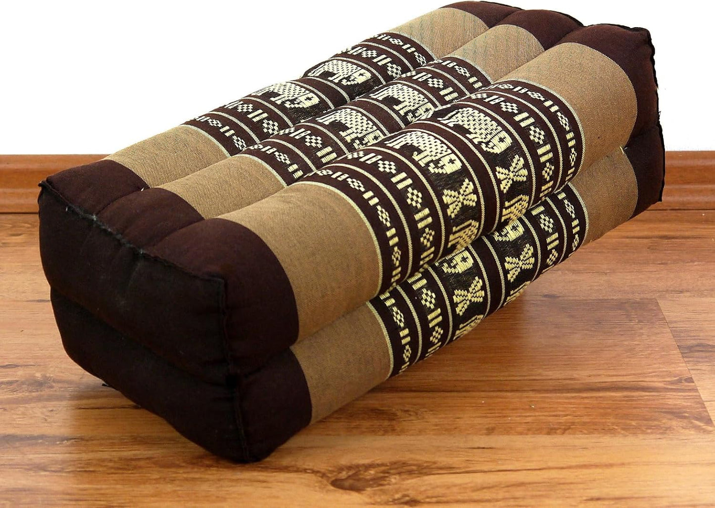 Yogakissen, Braun/Elefanten