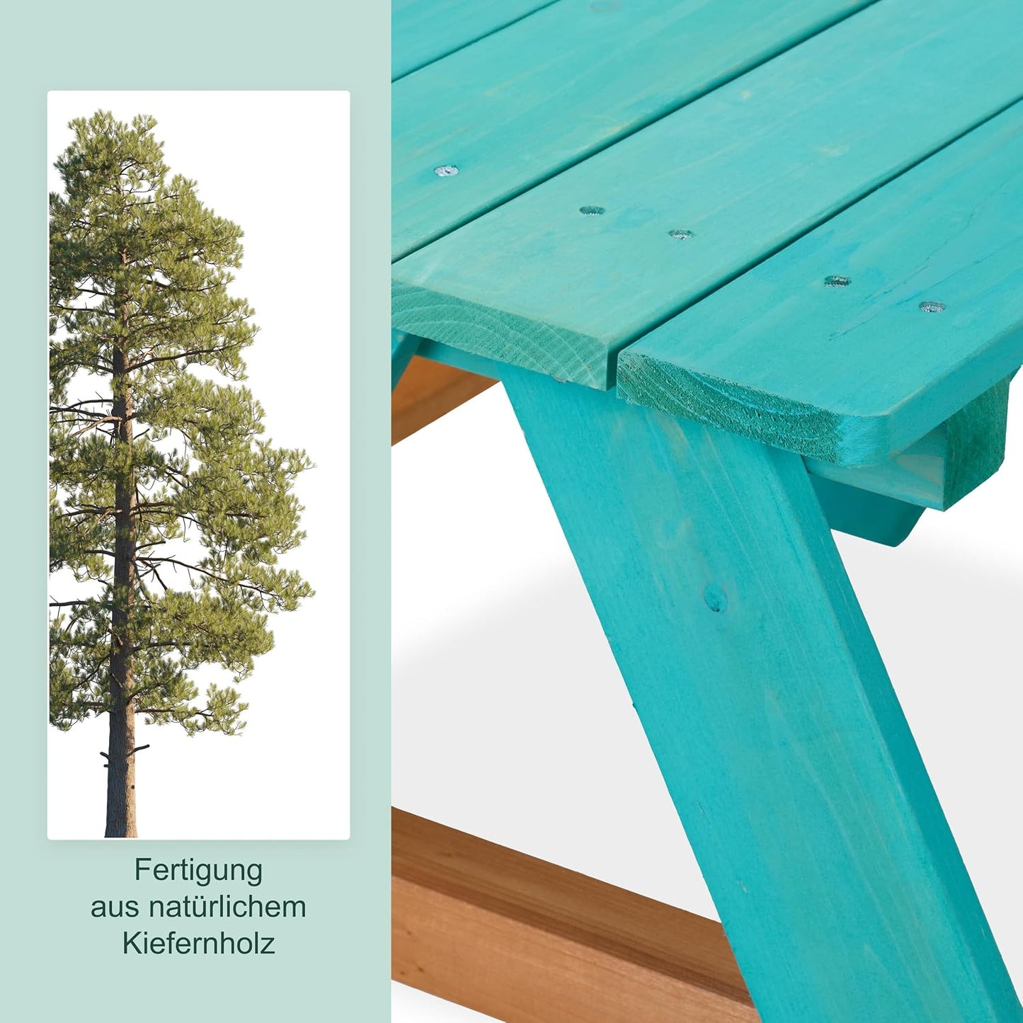 Kindersitzgruppe, Blau