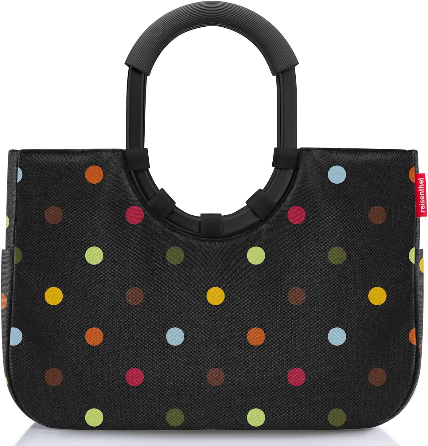 Stabile Einkaufstasche, M Frame Dots