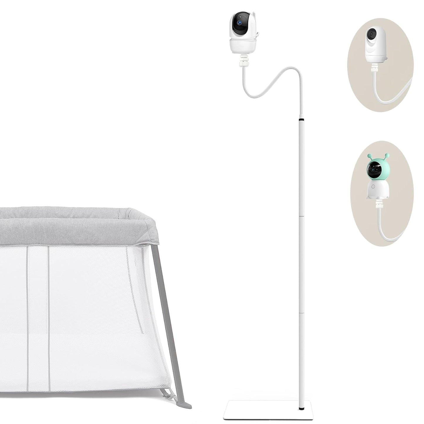 Babyphone-Halterung, 68.8 Zoll für für GHB/BOIFUN/momcozy