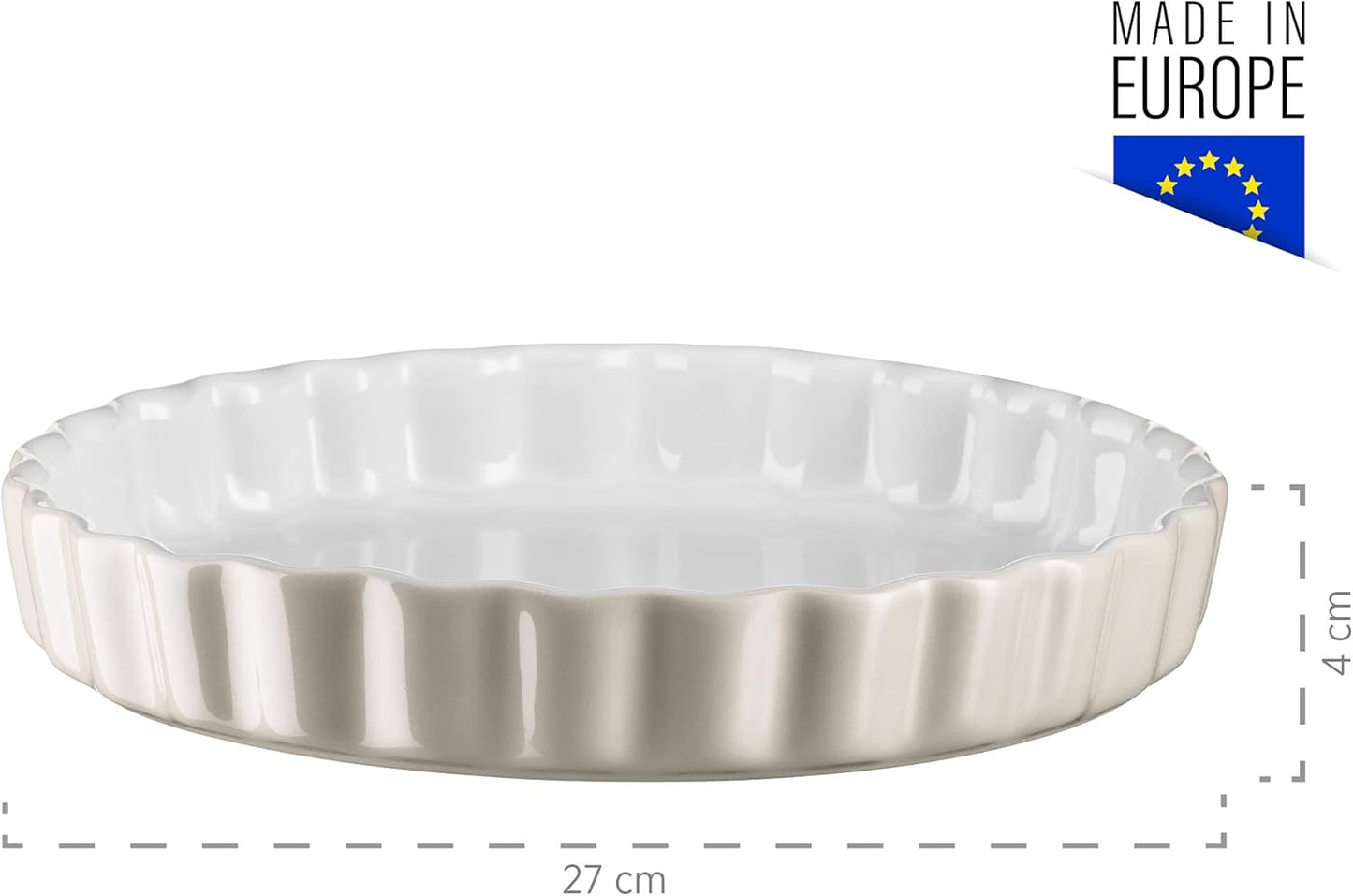 Tarteform Kitchen Time, Grau