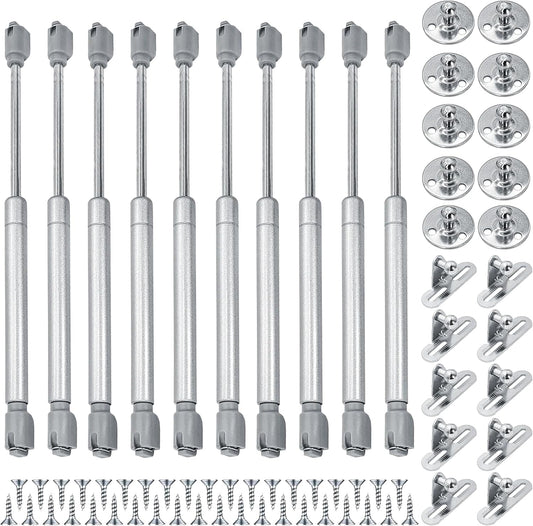 10-teiliges Gasdruckdämpfer Set für Schranktüren, 100N, 10 100n