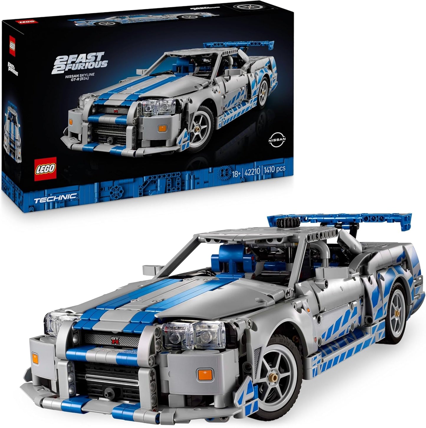 2 Fast 2 Furious Nissan Skyline mit Driftfunktion