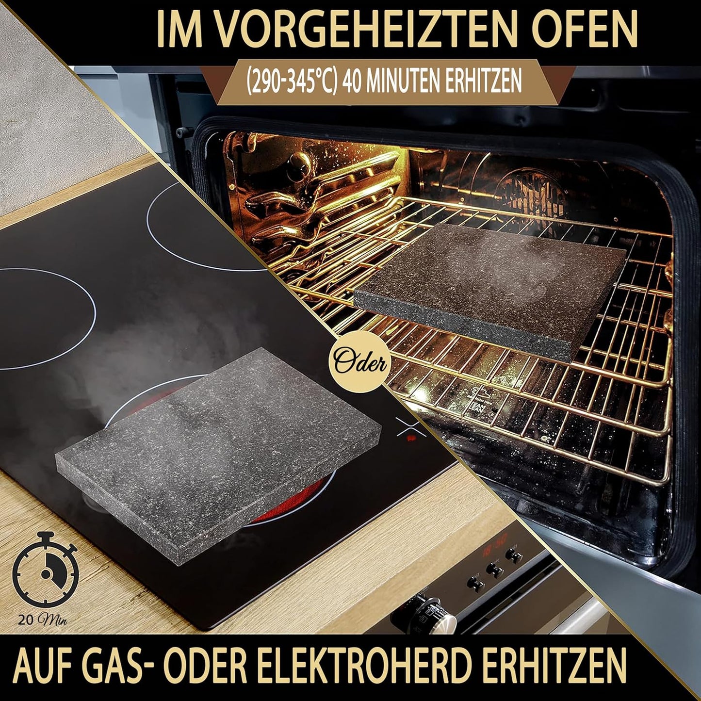 Heisser Lavastein-Steingrill
