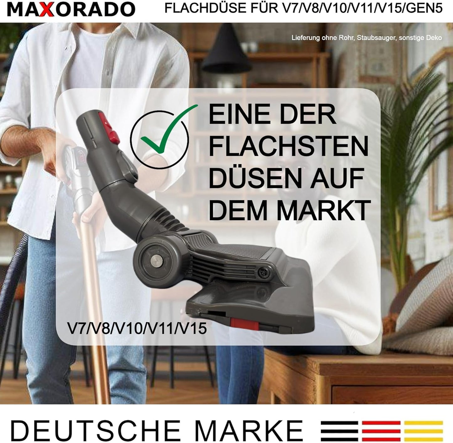 Flachdüse für Dyson-Staubsauger