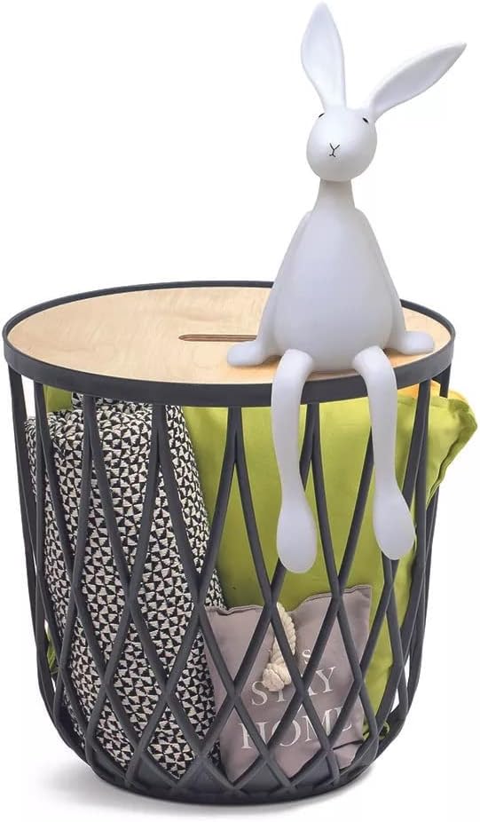 Runder Couchtisch, 55L anthrazit