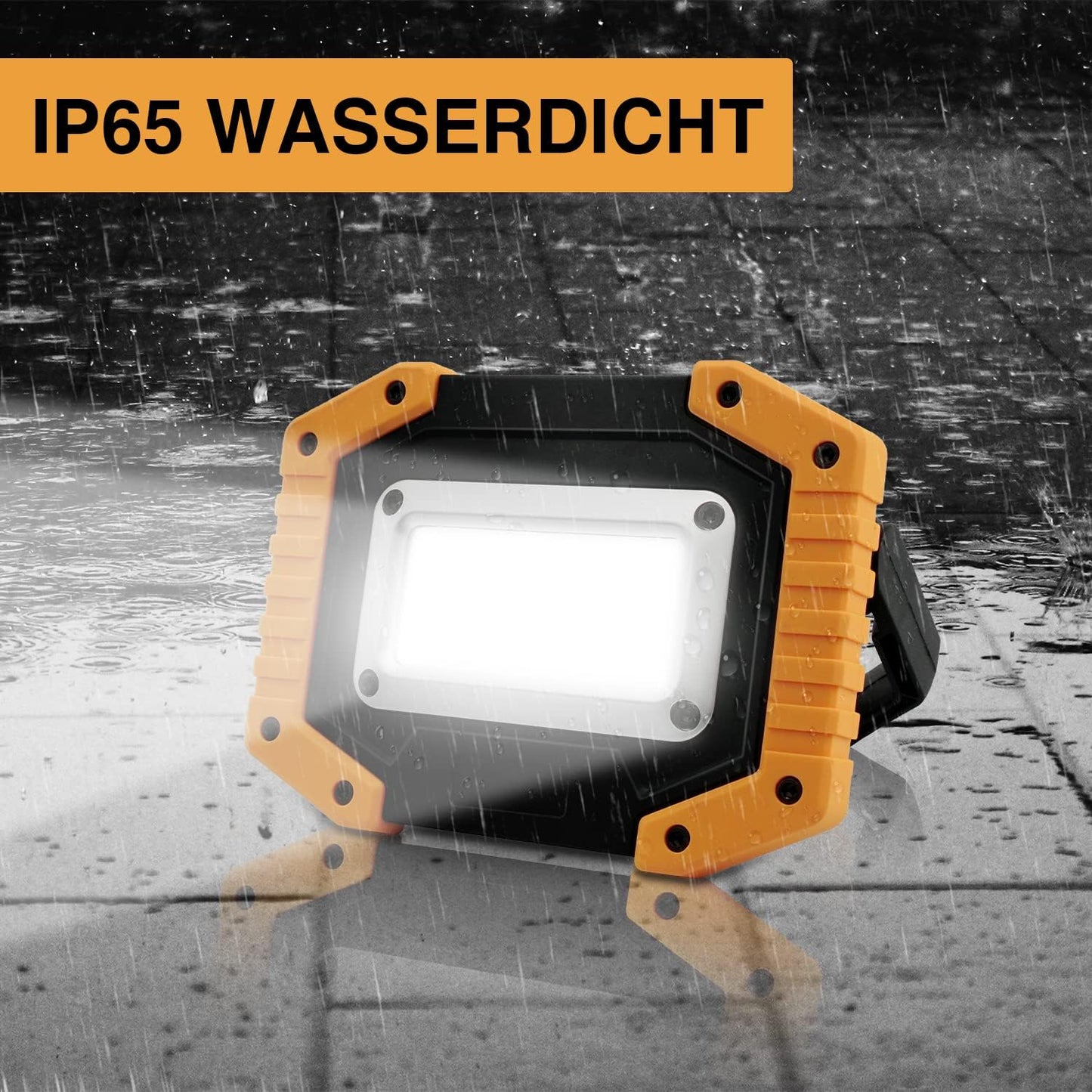 LED Baustrahler, 1 Stück