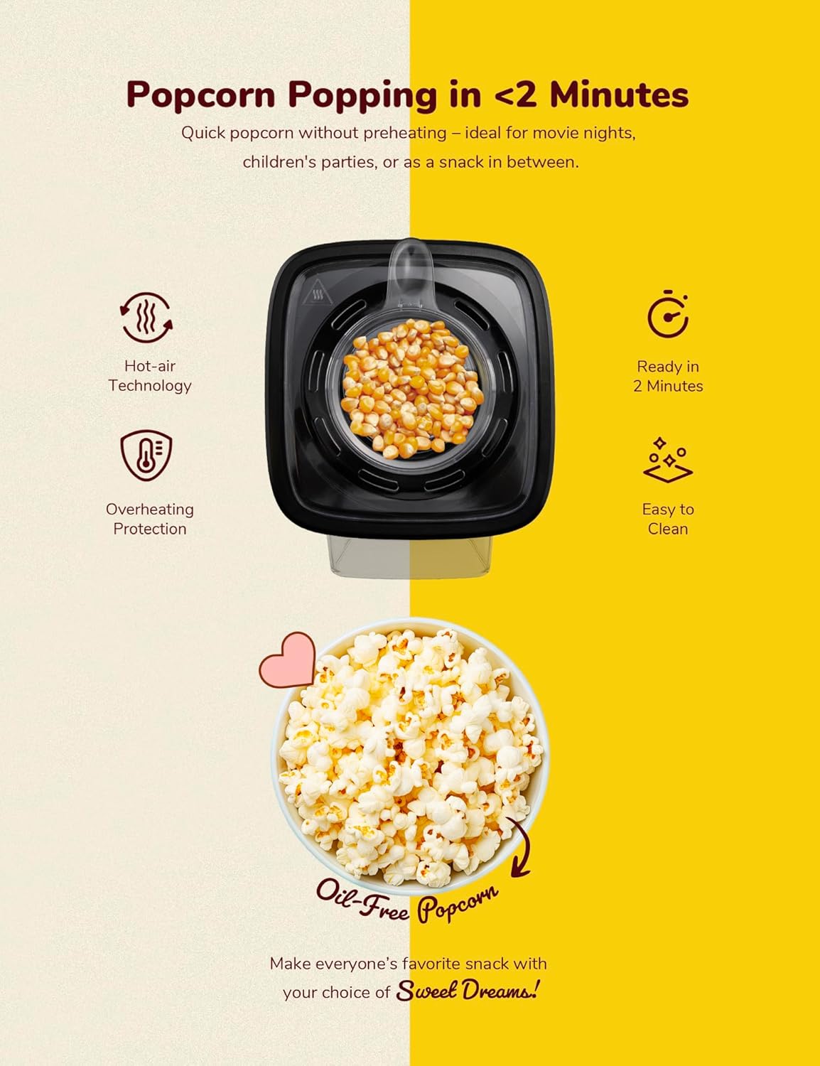 Popcorn Maker, Mint, Grün