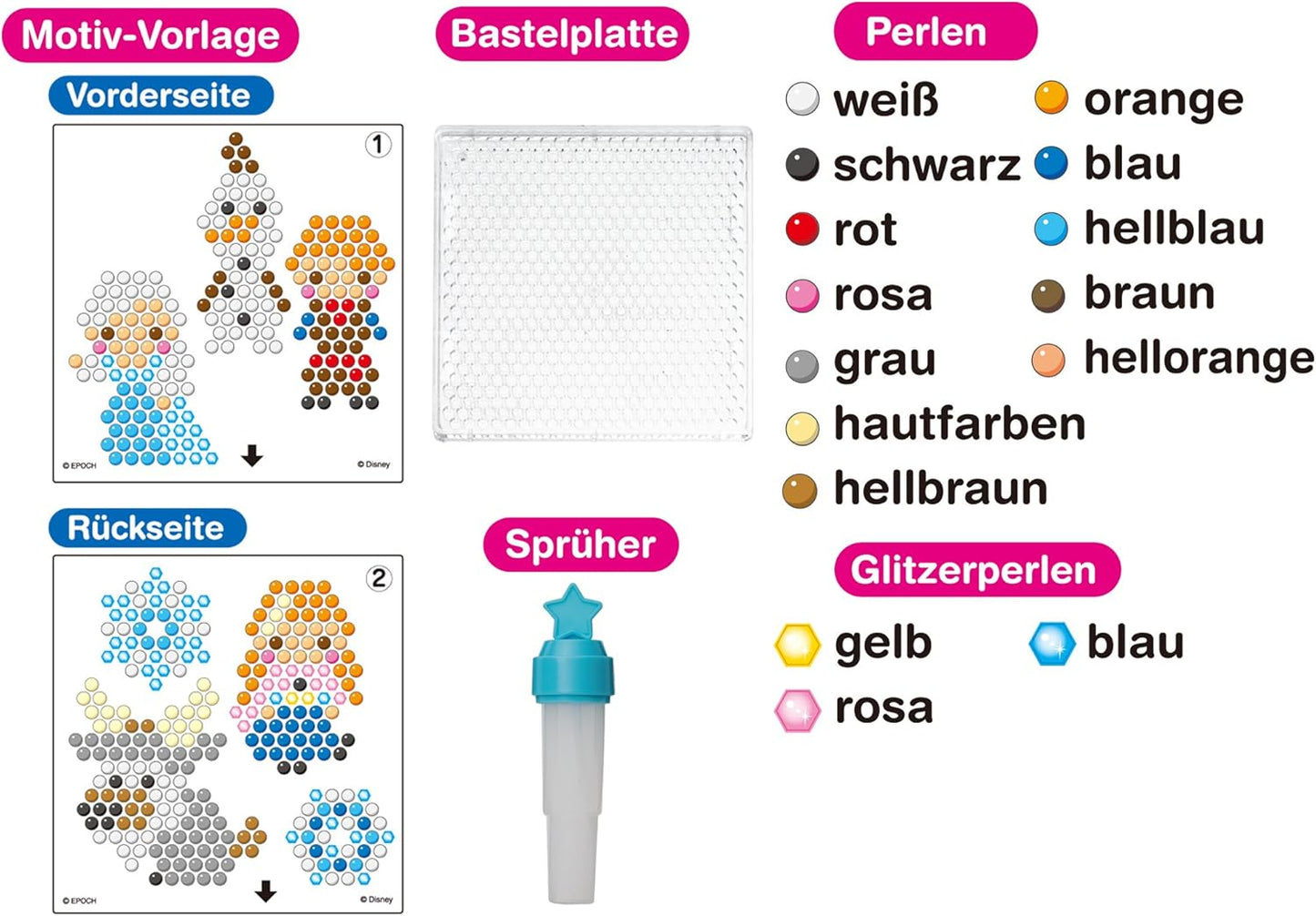 Disney Die Eiskönigin Figuren-Bastelset