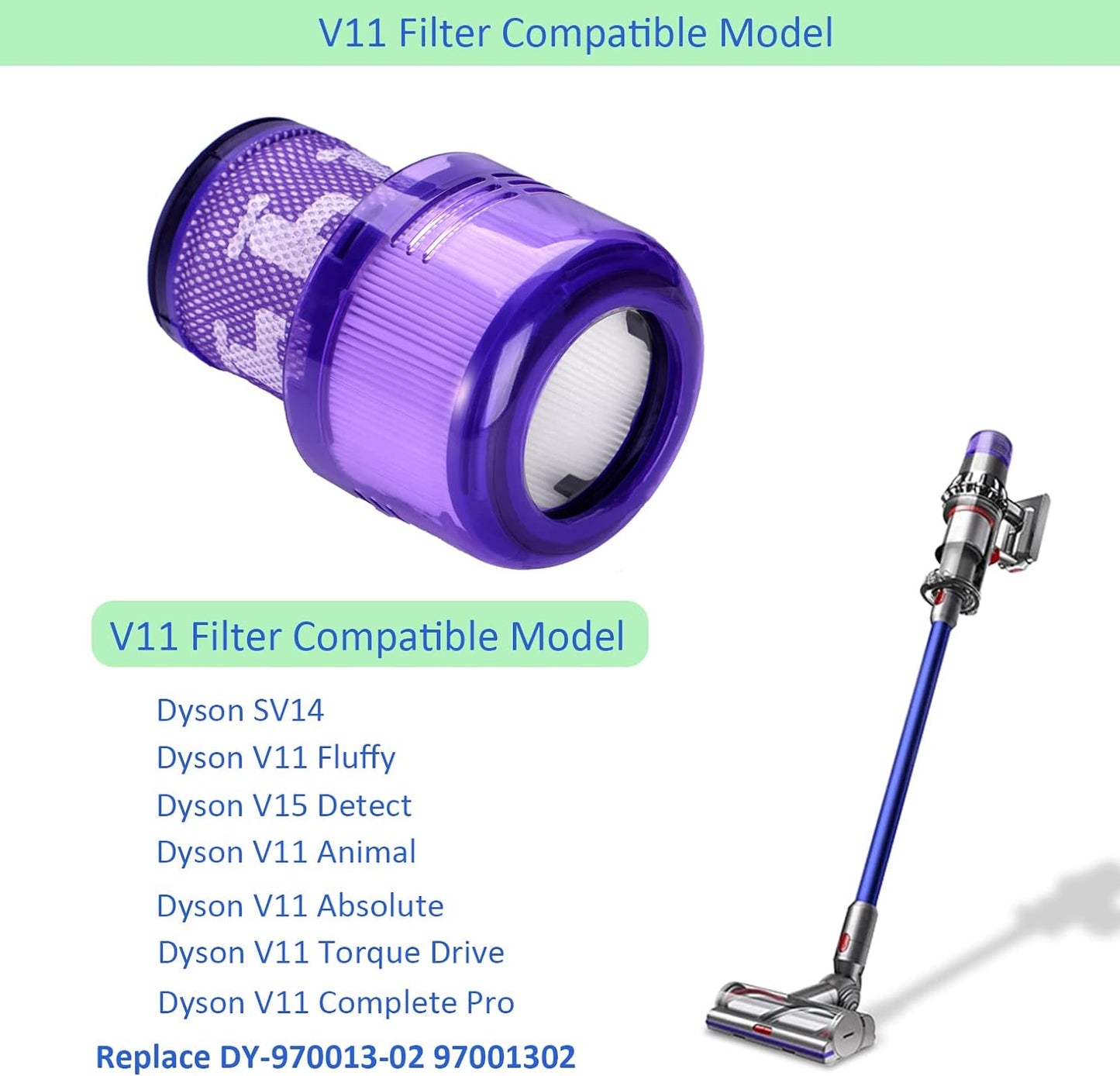 V11 Ersatzfilter, V11