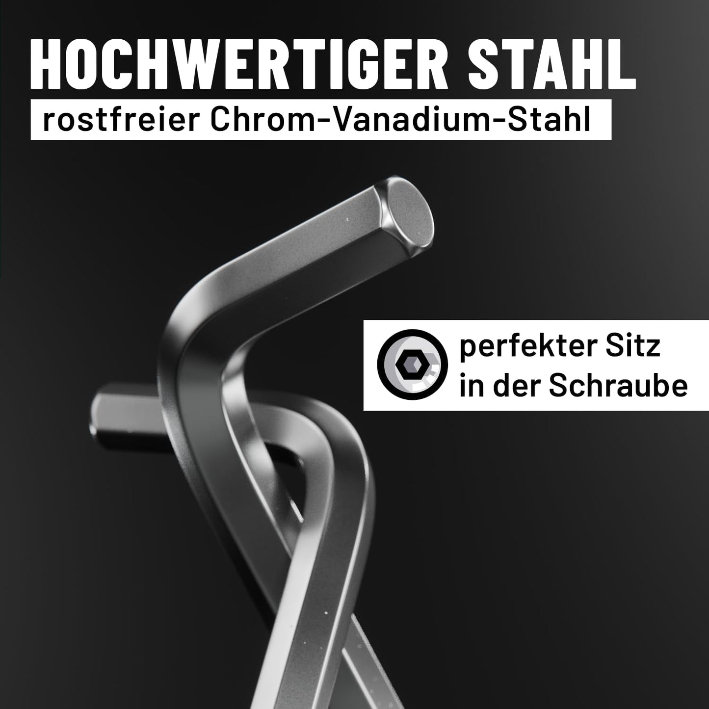 Innensechskantschlüssel-Set mit Kugelkopf, 2x 13-tlg., 2x 13er Set