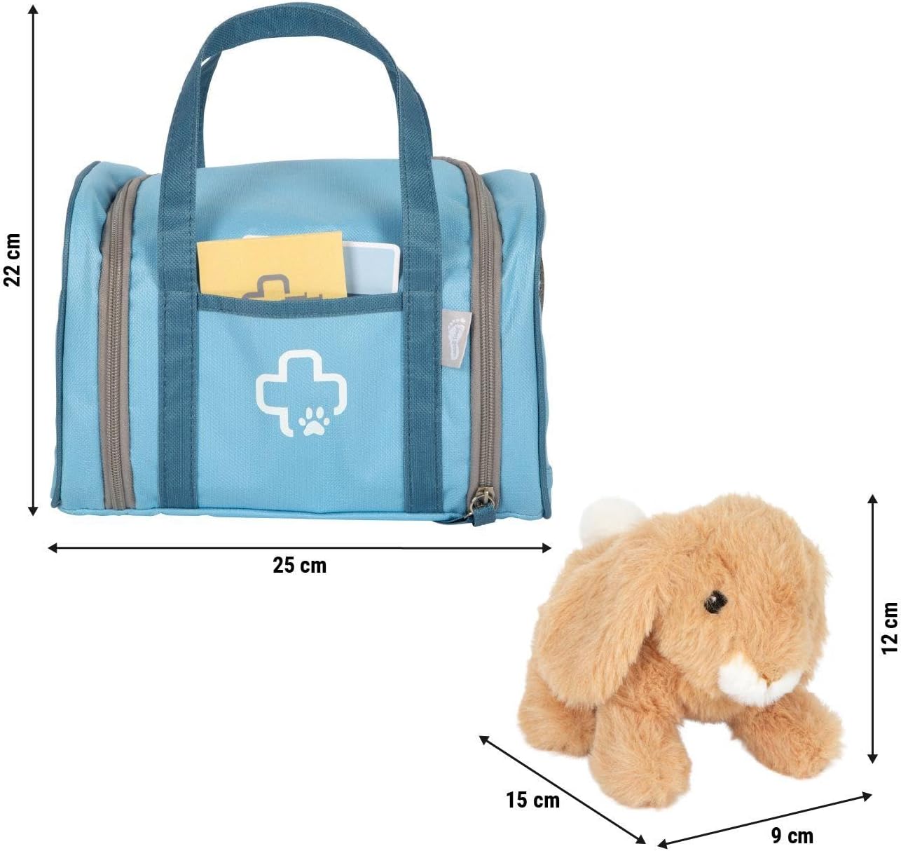 Tierarzt-Tasche mit Hase