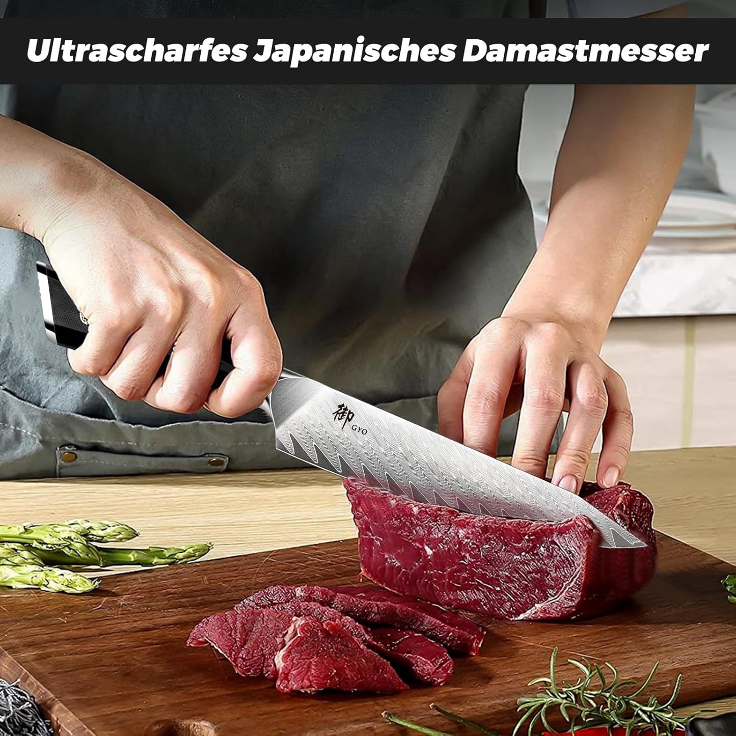 GYO Series - rostfreies Küchenmesser, Allzweckmesser 15cm