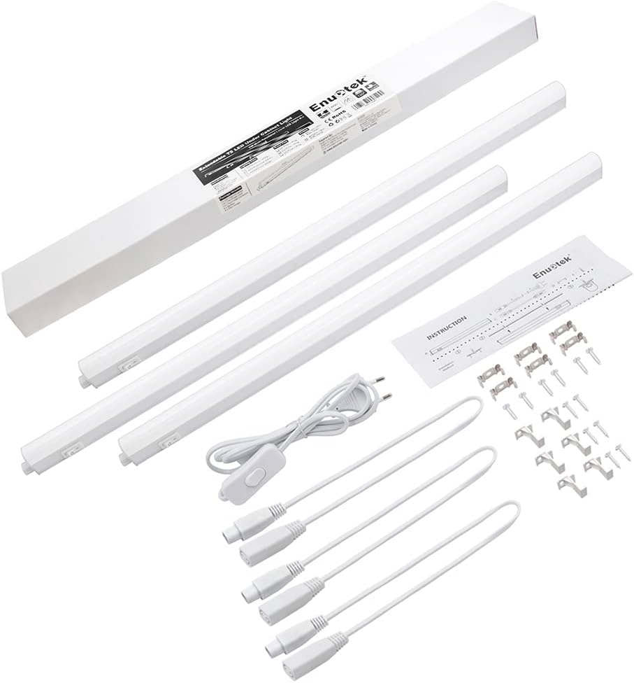 3er-Set LED-Unterbauleuchten, 573MM 3er Lampen