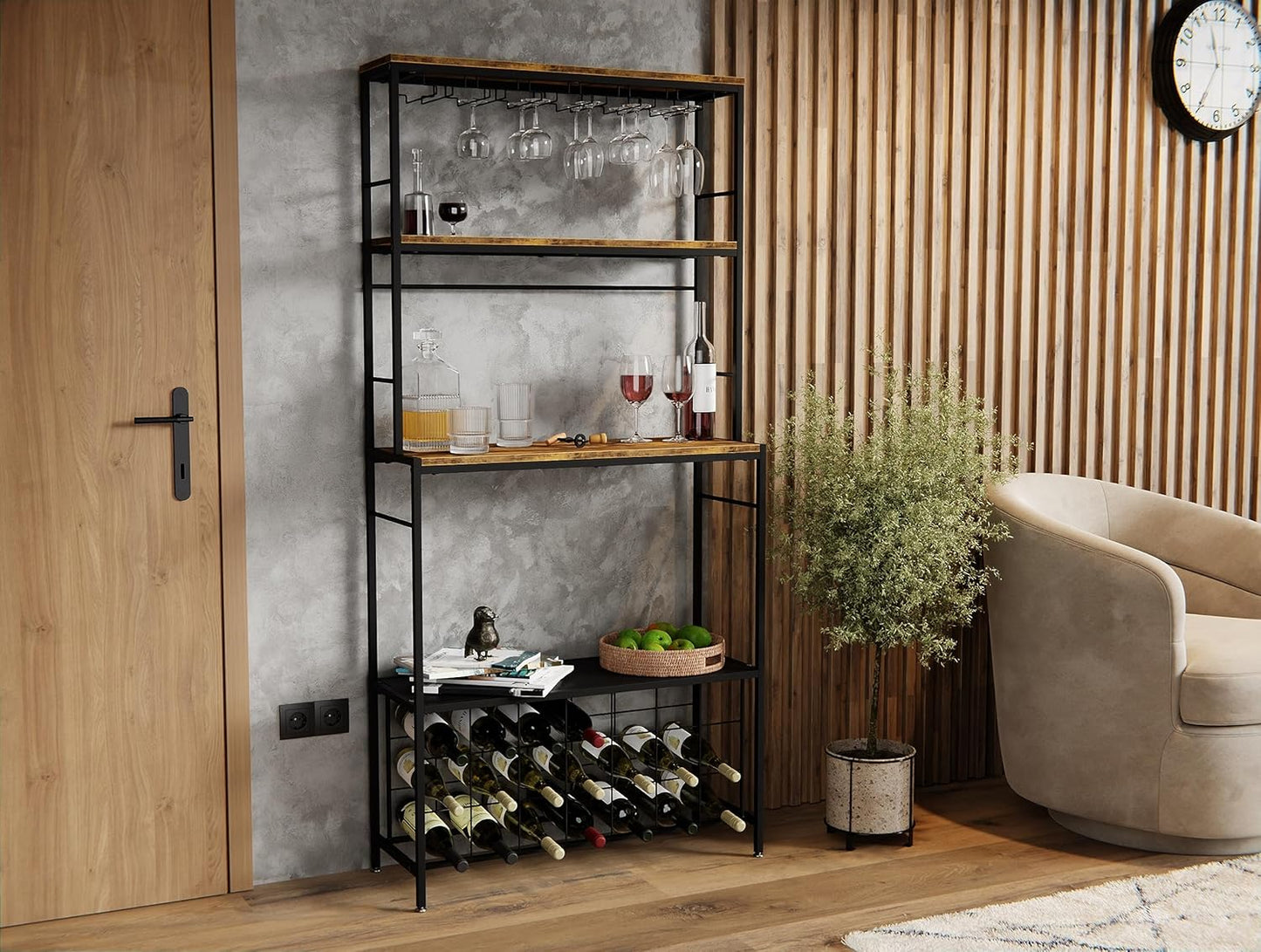 Weinregal für bis zu 30 Flaschen, LOFT 2-21